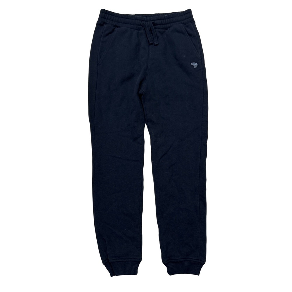 Abercrombie Kids 9/10 Sweatpants Boys Joggers Athletic Navy Blue Pants School